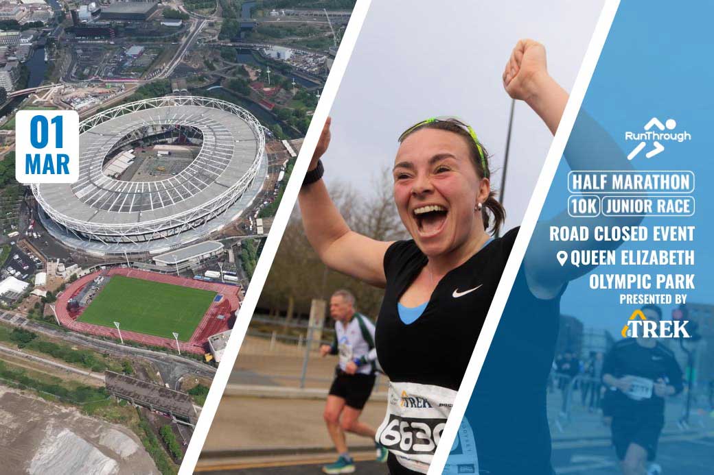 London Half Marathon at Queen Elizabeth Olympic Park