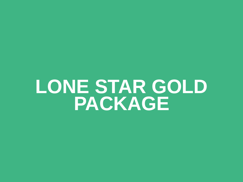 Lone Star Gold Package Logo