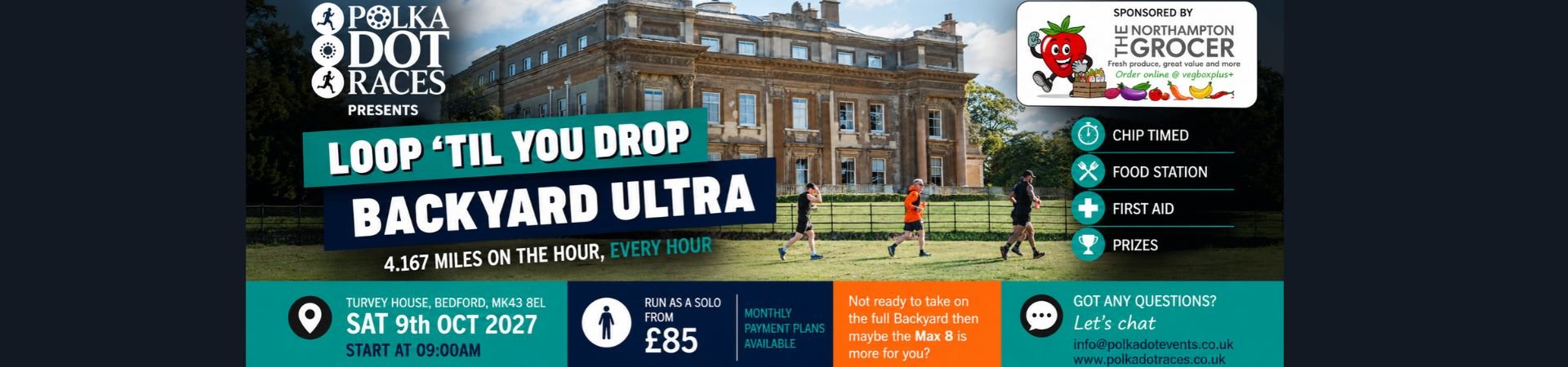 Loop Til You Drop Backyard Ultra  - Turvey House