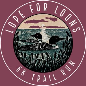 Lope for Loons 6k Trail Run Logo