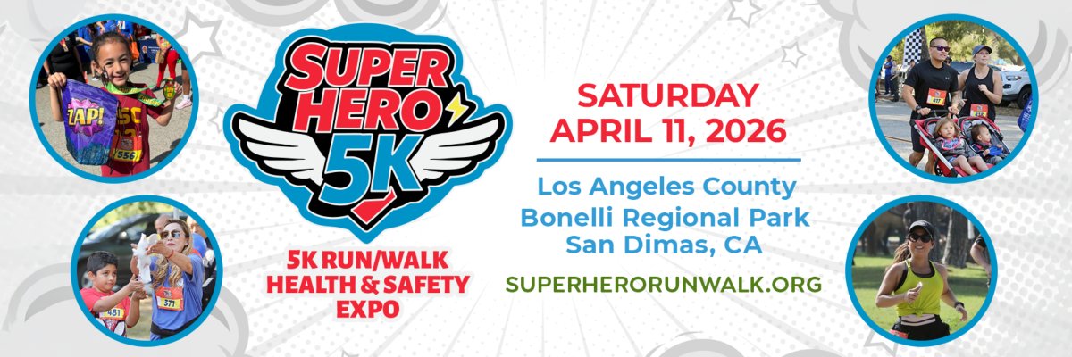 Los Angeles Superhero 5K Run Walk Health & Safety Expo