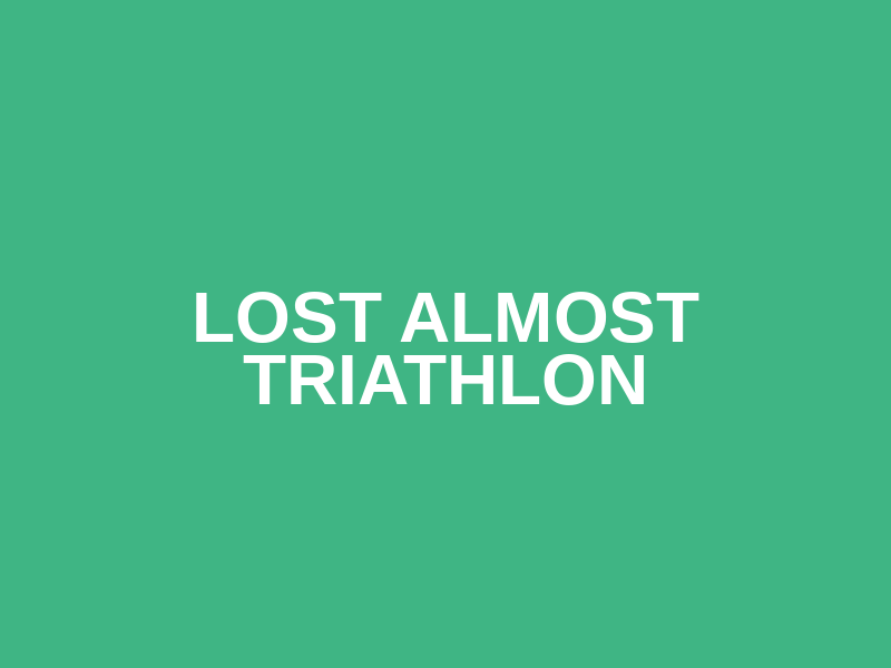 Lost Almost Triathlon Logo