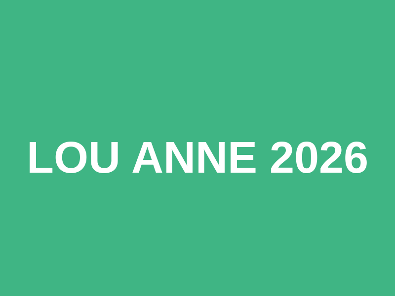 LOU ANNE 2026