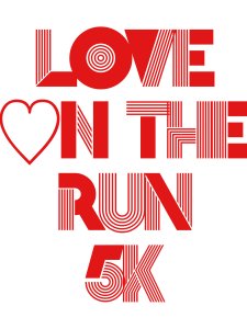 Love on the Run 5k Logo