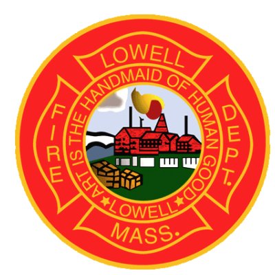 Lowell Firefighters Road Race Logo