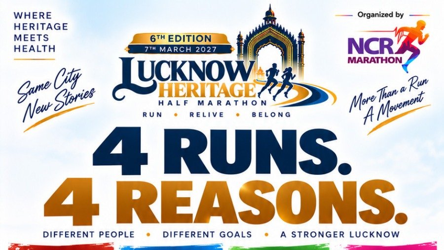 LUCKNOW HERITAGE HALF MARATHON Logo