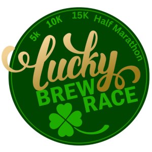 Lucky Brew Race 5K, 10K, 15k & Half Marathon Logo