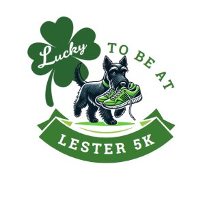 Lucky to be at Lester 5K Walk/ Run