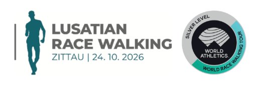 Lusatian Race Walking 2026 (World Athletics Race Walking Tour Silver) Logo