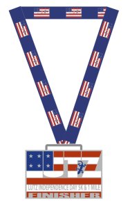 Lutz Independence Day 5k and 1-Mile Fun Run Logo