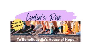 Lydia's Run 5k Logo