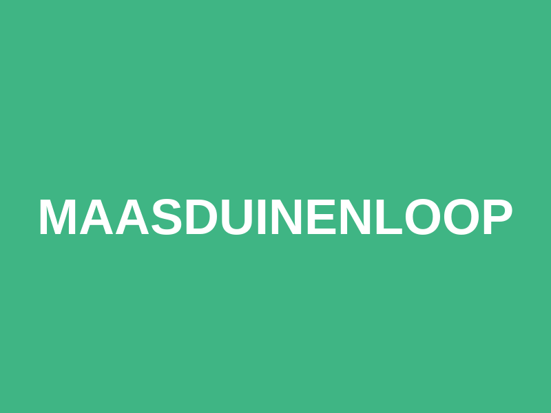 Maasduinenloop Logo