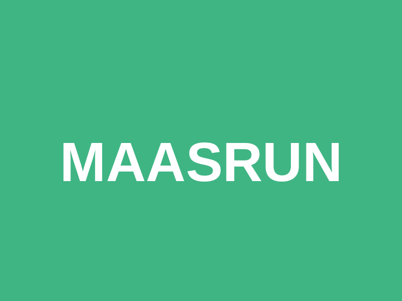 Maasrun Logo