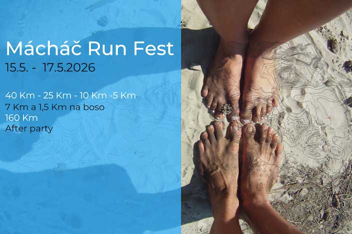 Mácháč Running Festival Logo