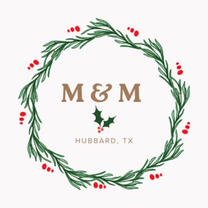 Magnolia & Mistletoe 5k Logo