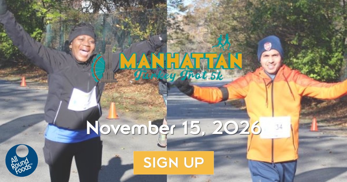 Manhattan Turkey Trot 5K NSRF 2026 Logo