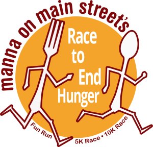 Manna on Main Street Race to End Hunger Logo