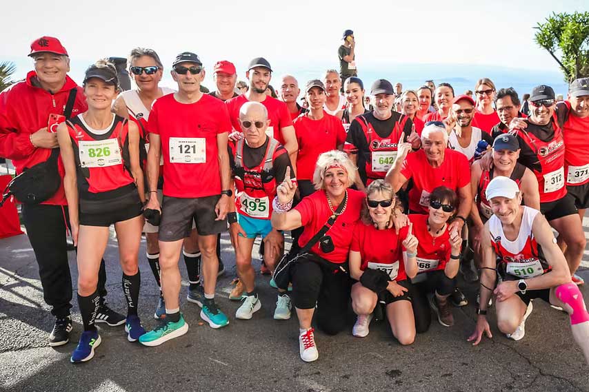 Marathon d'Ajaccio Logo