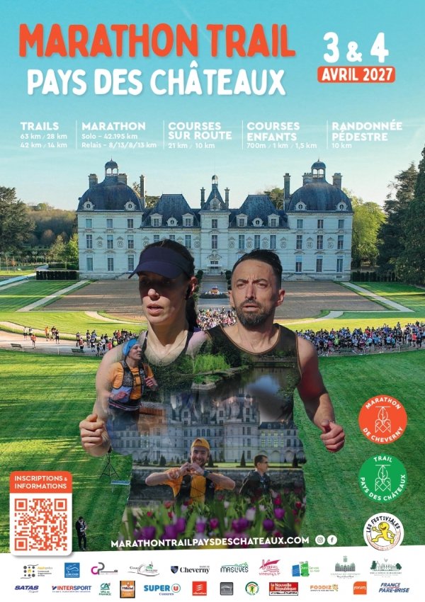 Marathon de Cheverny et Trail du Pays des Chateaux Logo