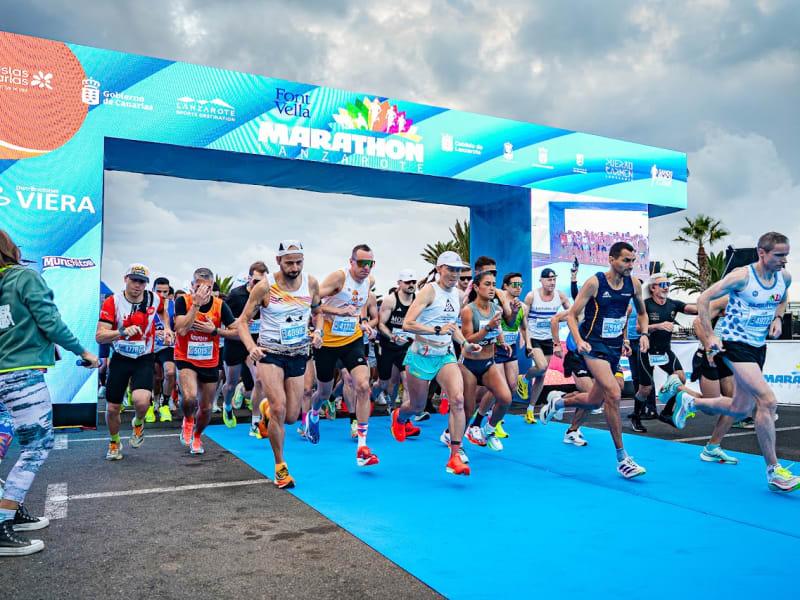 Marathon de Lanzarote Logo