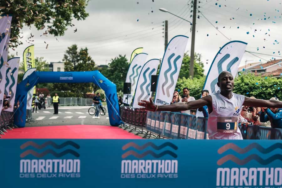 Marathon des 2 Rives Logo