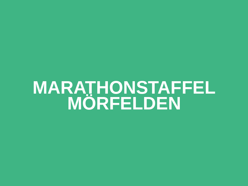 Marathonstaffel Mörfelden Logo