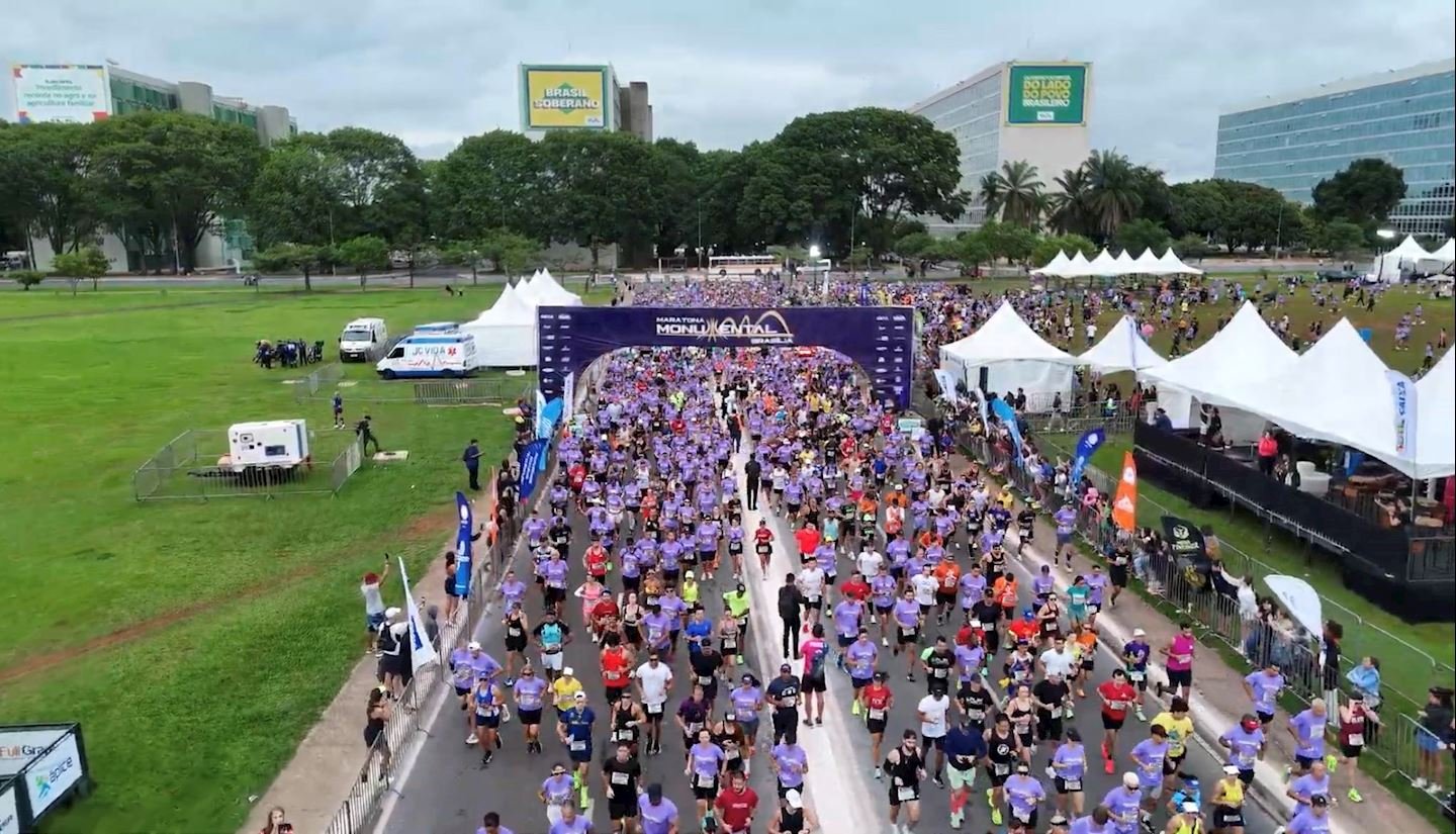 Maratona Monumental de Brasília Logo