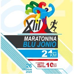Maratonina Blu Jonio Logo