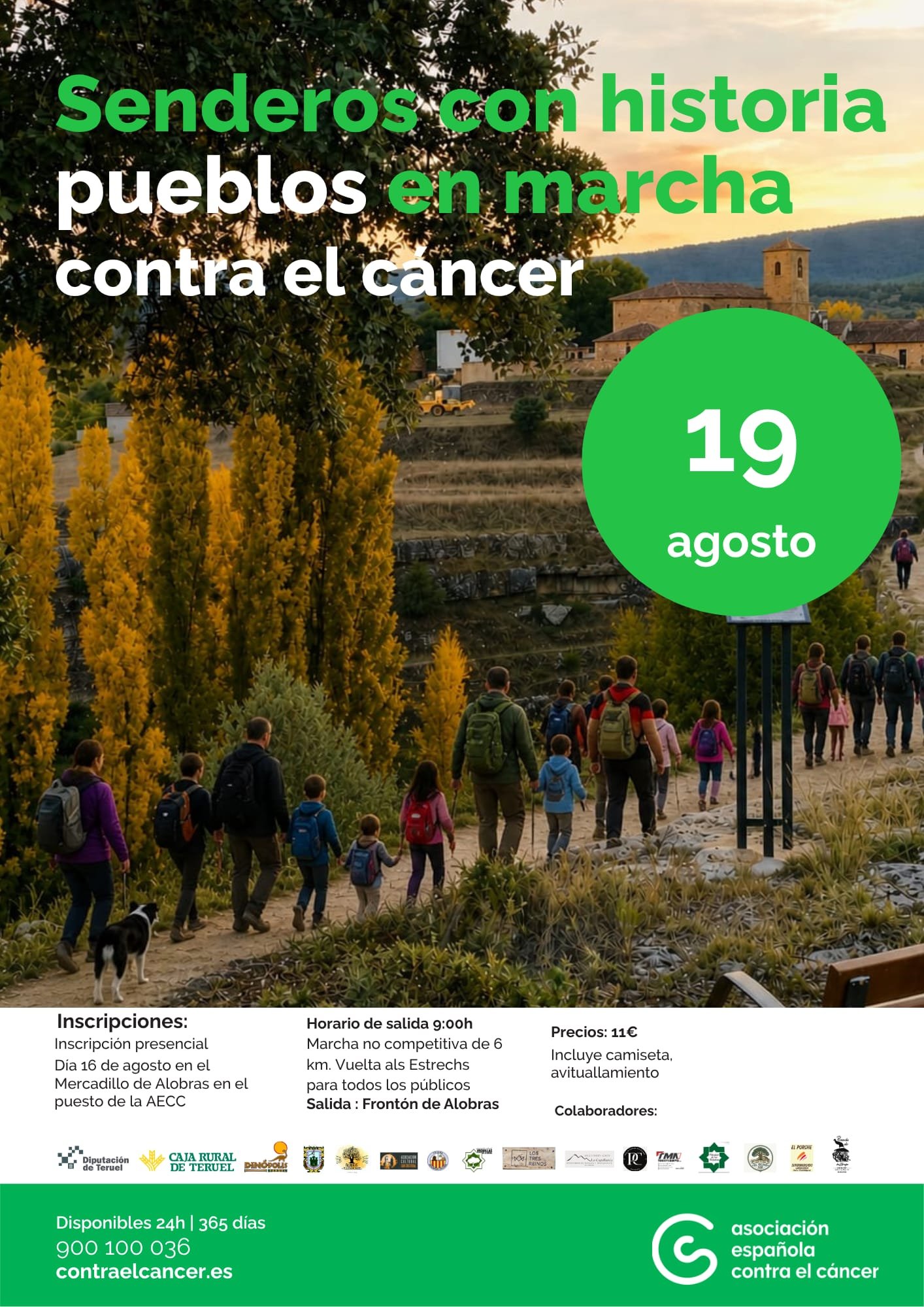 MARCHA CONTRA EL CÁNCER ALOBRAS 2026
