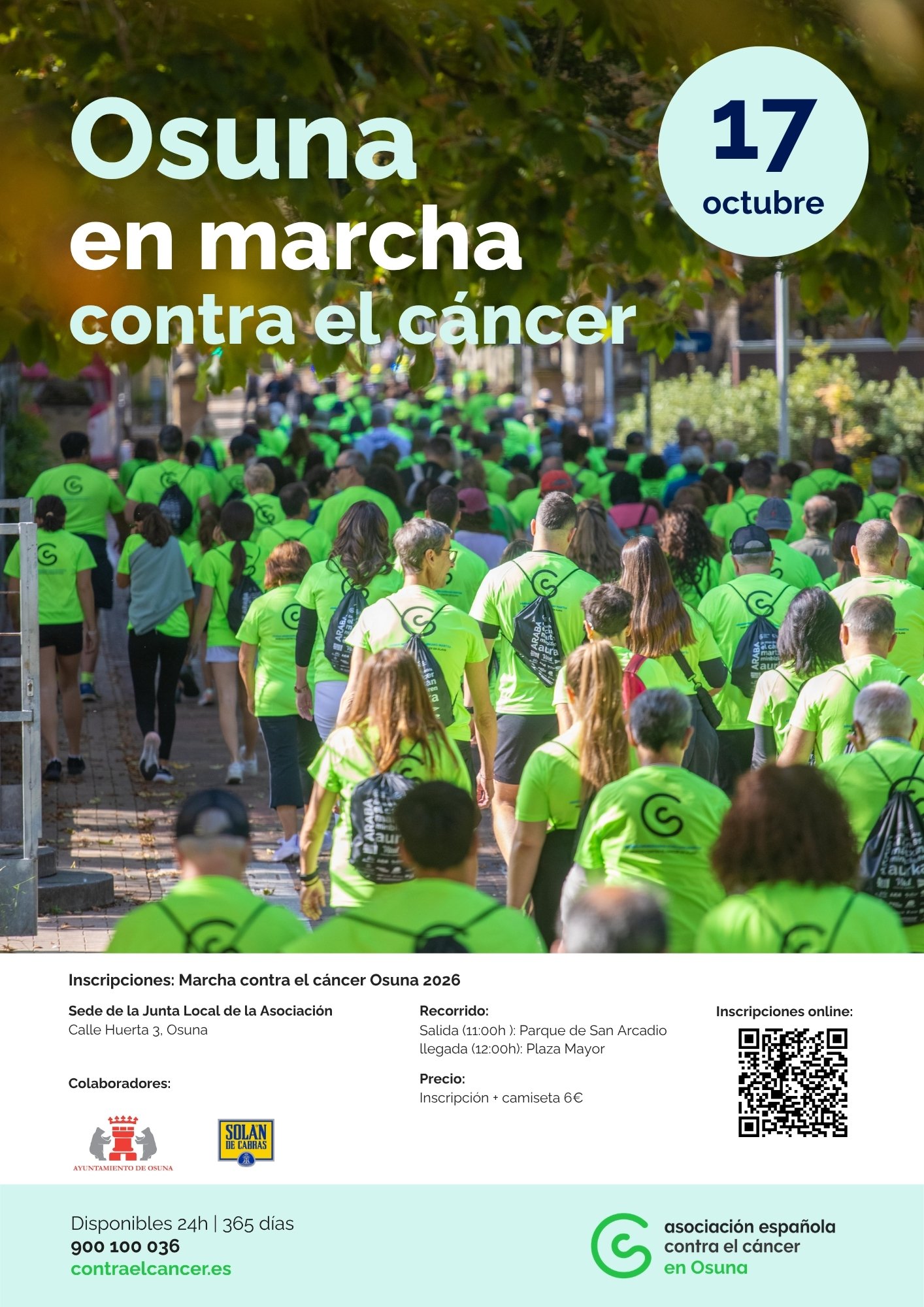 MARCHA CONTRA EL CÁNCER OSUNA 2026