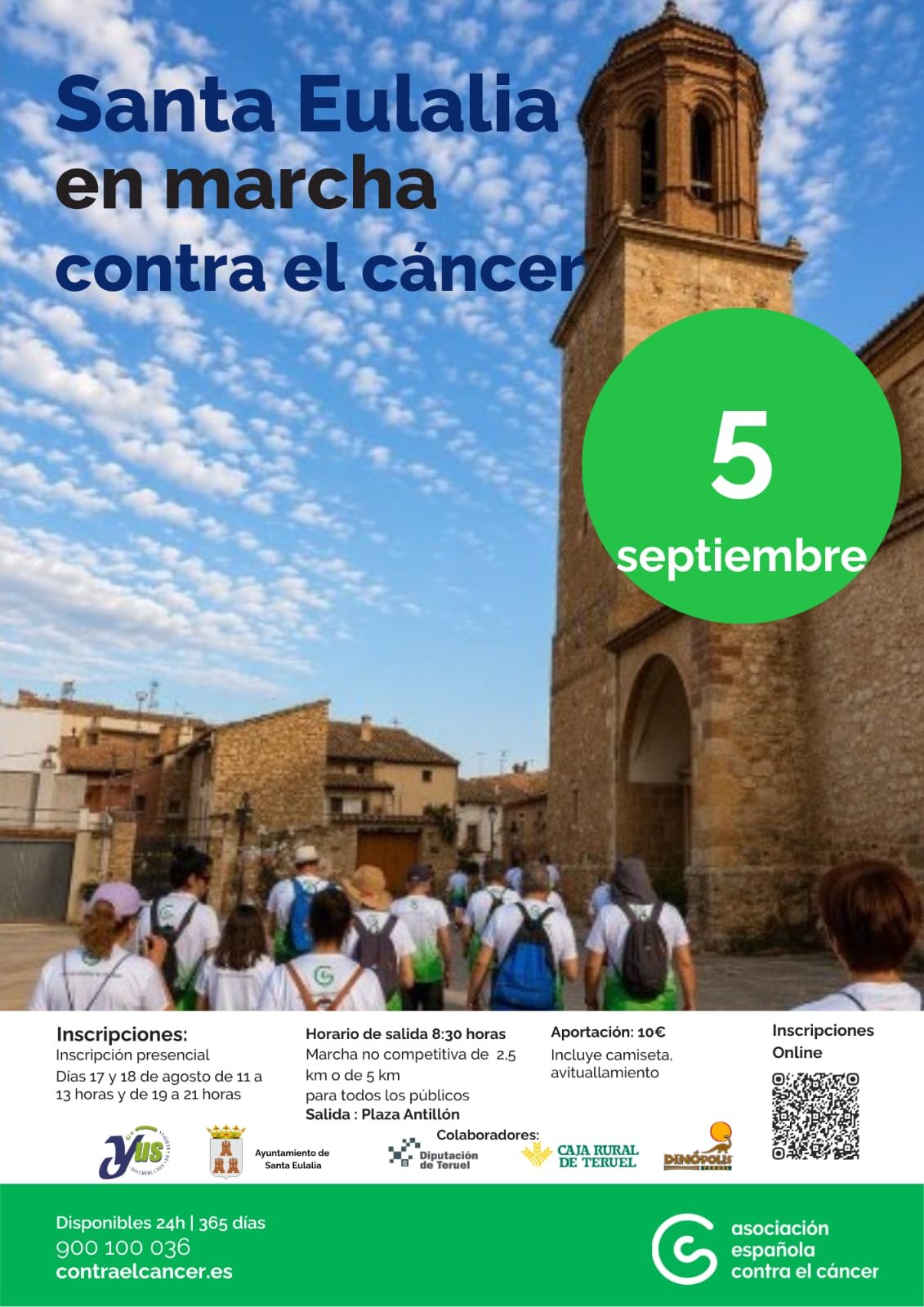 MARCHA CONTRA EL CÁNCER SANTA EULALIA 2026