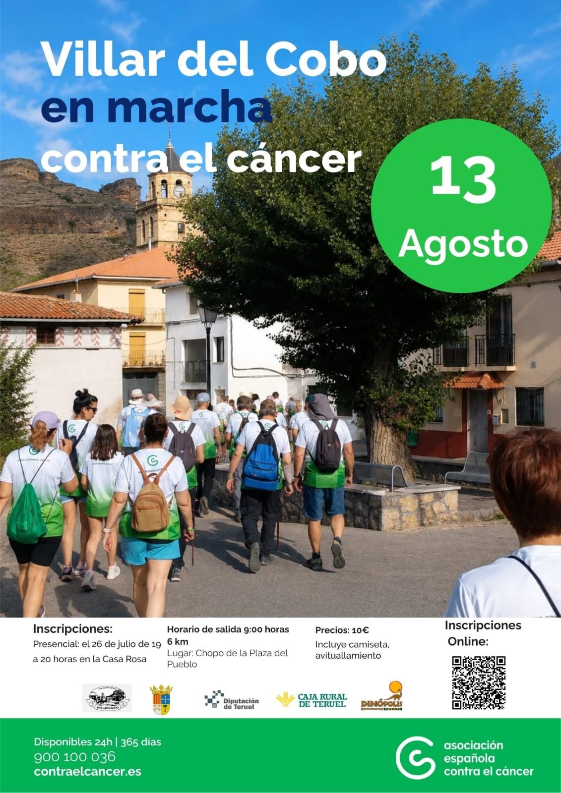 MARCHA CONTRA EL CÁNCER VILLAR DEL COBO 2026