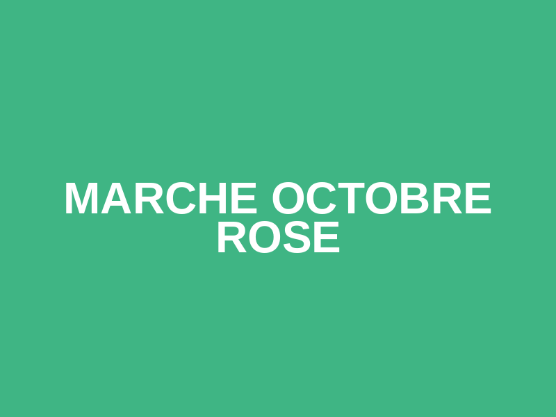 Marche Octobre Rose Logo
