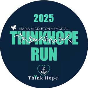 Maria Middleton Memorial THINK HOPE RUN Logo