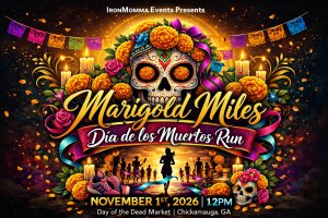 Marigold Miles 5K: Día de los Muertos Run Logo