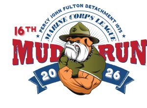 Marine Corps League Mud Run hosted by the Percy John Fulton Detachment of Winston Salem Logo