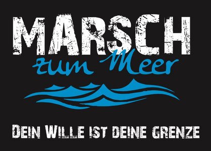 MARSCH zum Meer / virtuell / 7. GLAUBE LIEBE HOFFNUNG 2026 Logo