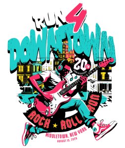Marshall+Sterling Run 4 Downtown Logo