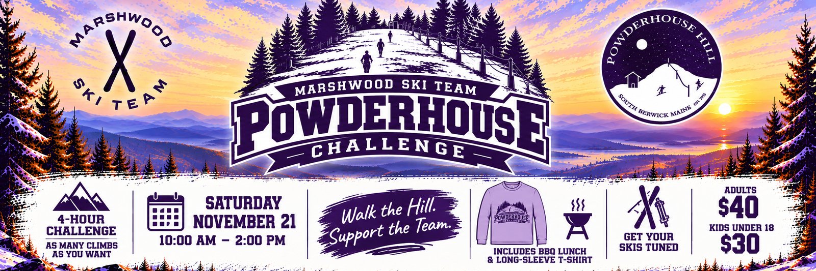 Marshwood Ski Team Powderhouse Challenge!