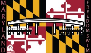 Maryland Freedom Swim Logo