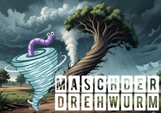 Mäschder Drehwurm Logo