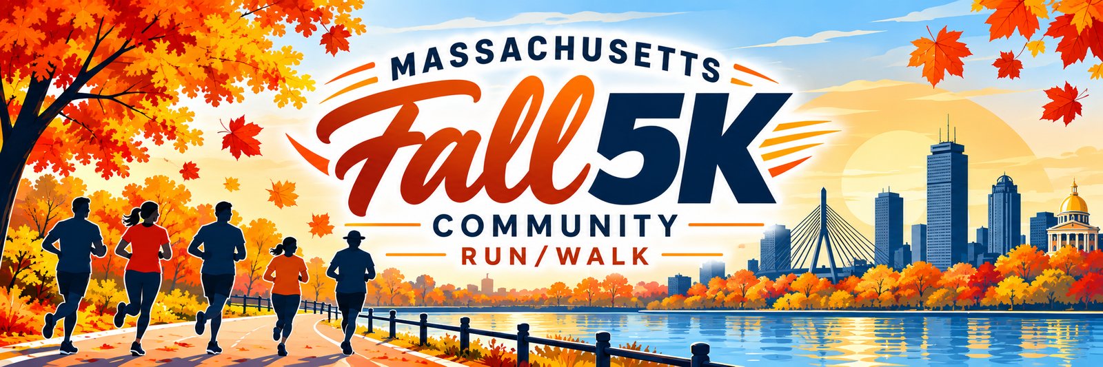 Massachusetts Fall Community 5K.
