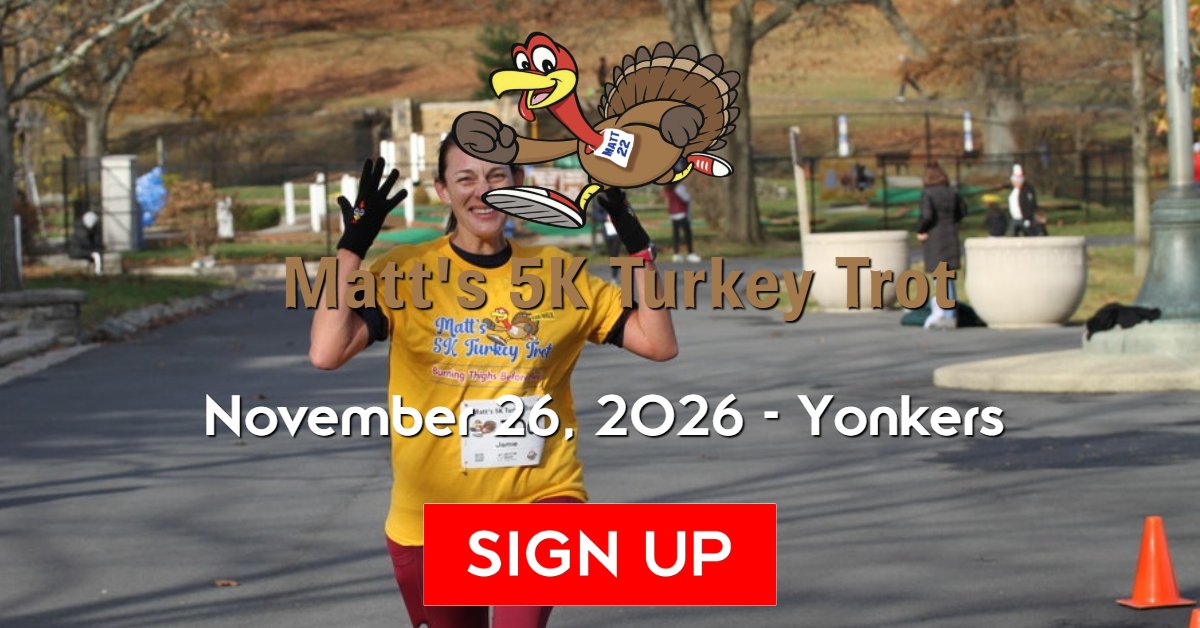 Matt's 5K Turkey Trot Run/Walk 2026 Logo
