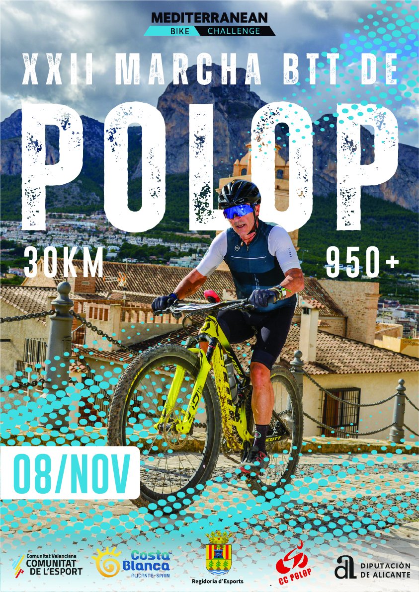 MBC - XXII Marcha BTT Polop Logo
