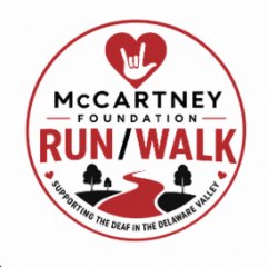 mccartney foundation 5k & 1 mile walk for the deaf at peace valley park