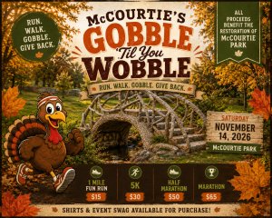 McCourtie’s Gobble ’Til You Wobble