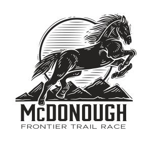 McDonough Frontier Trail Race Logo