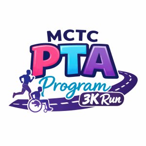MCTC PTA 3k Color Run Logo