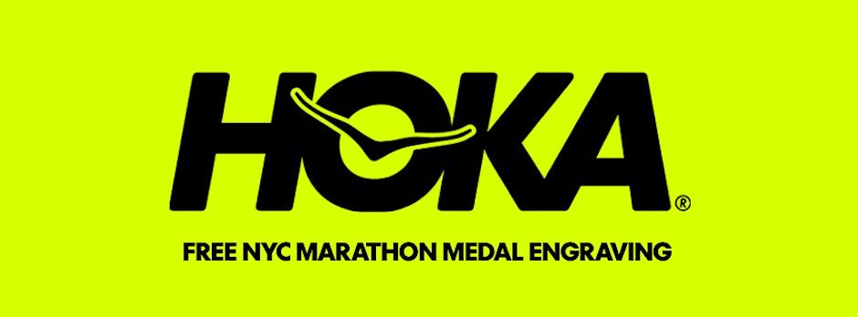 Medal Monday: FREE Marathon Medal Engraving at HOKA Flatiron