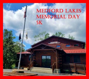 Medford Lakes Colony Memorial Day 5K Run Logo